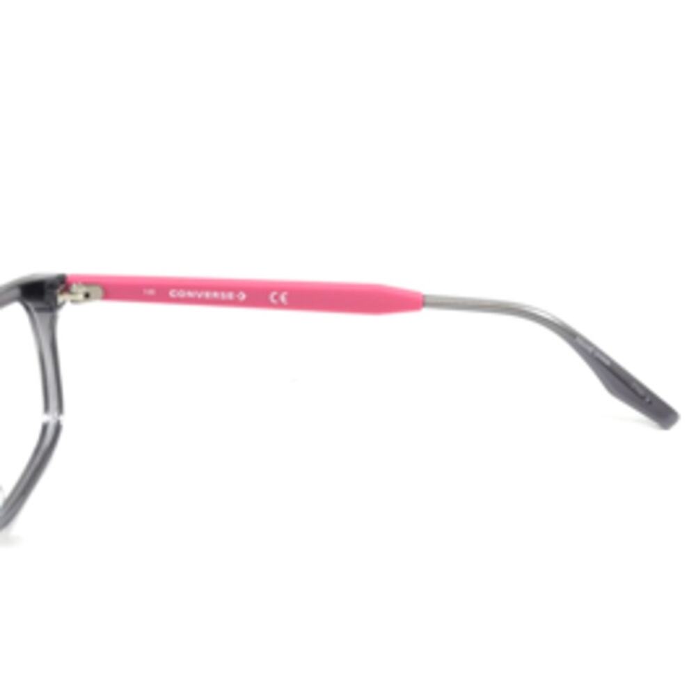 💎✨NEW WITH  TAG✨💎Converse Kids Eyeglasses Frames Transparent Gray Pink - Picture 12 of 13